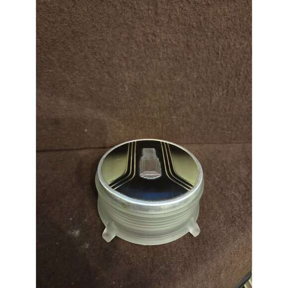 Vintage Art Deco Frosted Glass Footed Vanity Powder Jar - Picture 2 of 16